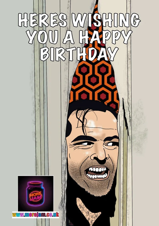 'The Shining' Birthday Card | Funny Movie Birthday Card | More Jam