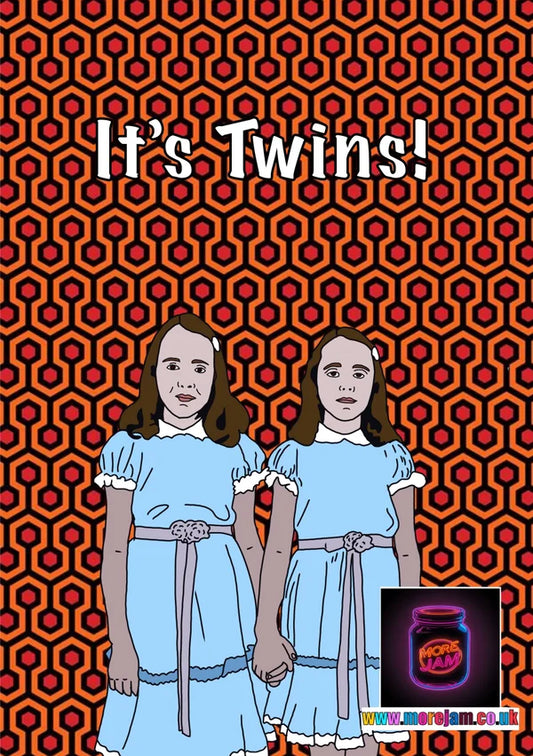 Expecting Twins! The Shining Card | Funny Expecting Card | More Jam