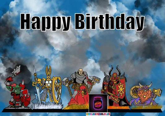 Warhammer Birthday Card | More Jam