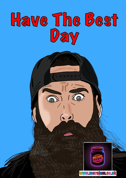 Beard Meats Food | Any Occasion Youtuber Card | More Jam