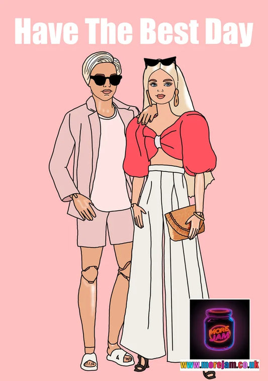 Barbie & Ken | Barbie Any Occasion Card | More Jam