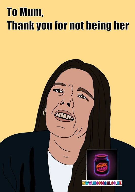 Catfish Mom Kendra Licari, To Mum | True Crime Greetings Card | More Jam