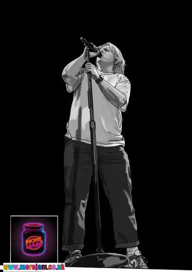 Lewis Capaldi Card | Celebrity Greetings Card | More Jam