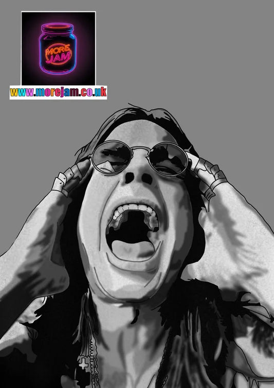 Ozzy Osbourne | Celebrity Greetings Card | More Jam
