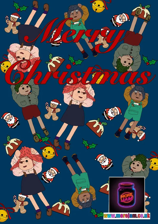 Falling Tots - Merry Christmas | Tots TV Christmas Card | More Jam
