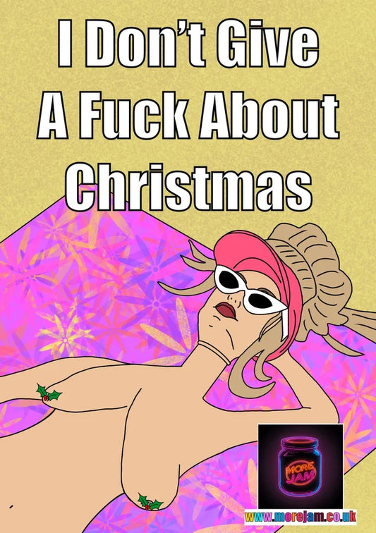 Christmas Card Barbie Doesn’t Care