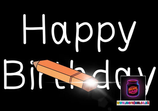 The Magic Pencil Happy Birthday Card | More Jam