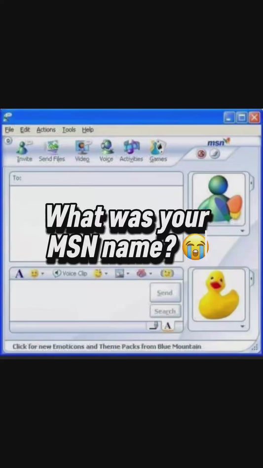 MSN Chocolate Star Fish & Hotdog Flavoured Water & Phone Credit | Funny 90s Birthday Card | More Jam